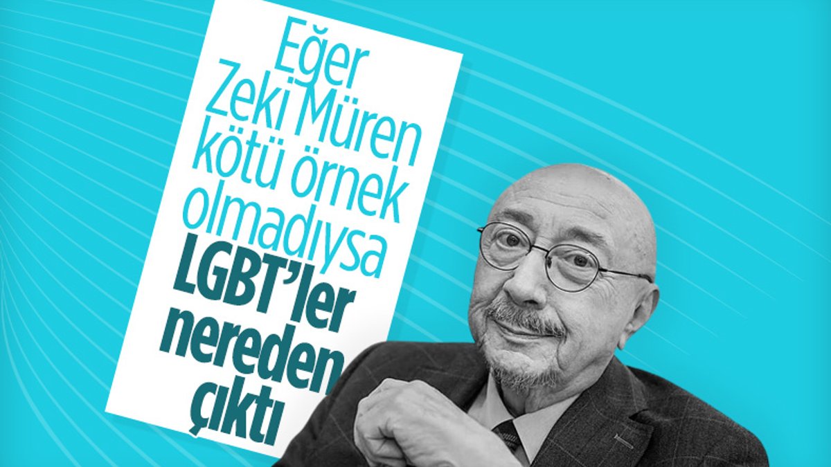 Özdemir Erdoğan, Türkiye'deki LGBT oluşumunda Zeki Müren'i suçladı