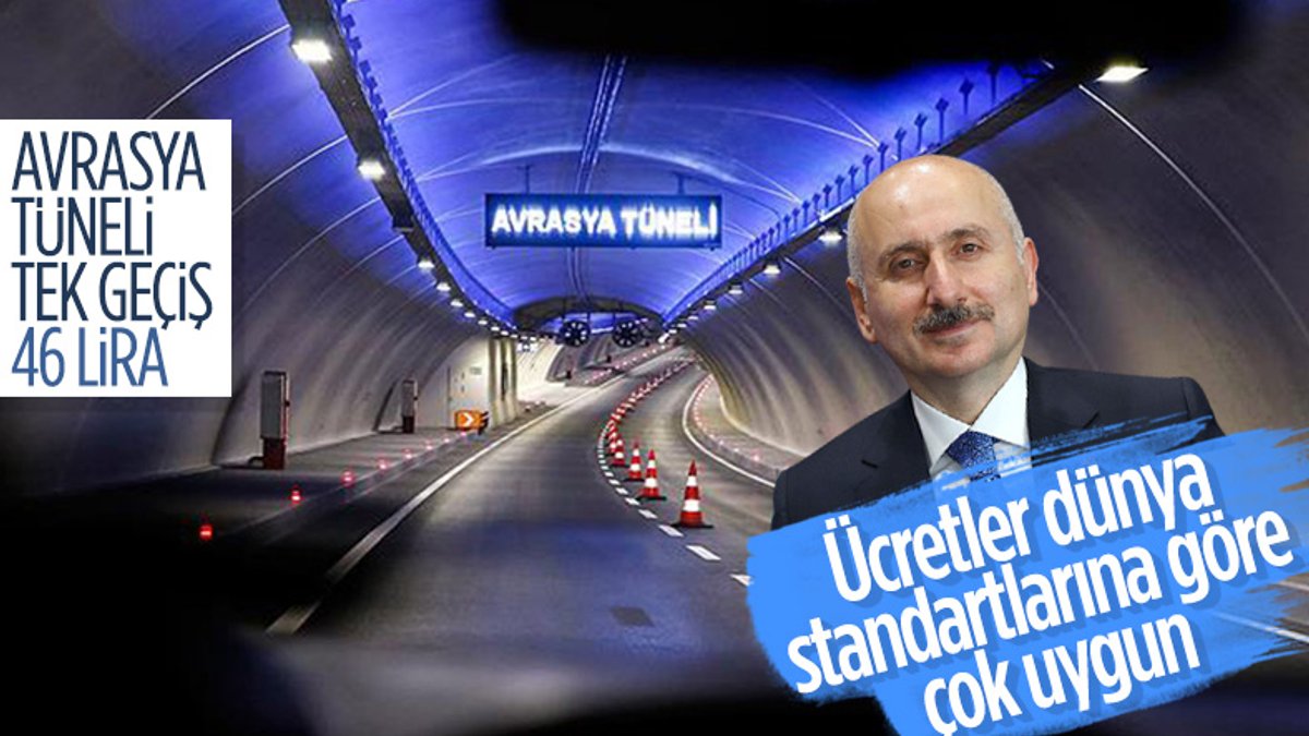 Avrasya Tüneli'nin geçiş ücreti Adil Karaismailoğlu'na soruldu