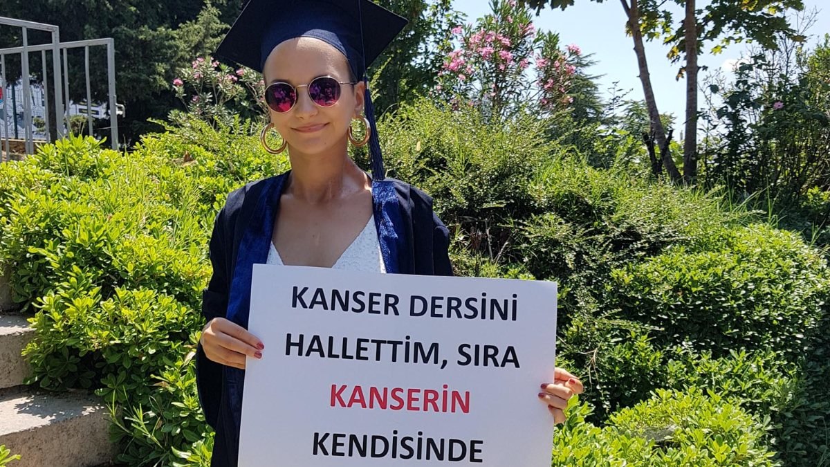 Balıkesir'de kanseri yendi, kanserle ilgili çalışmalara başladı