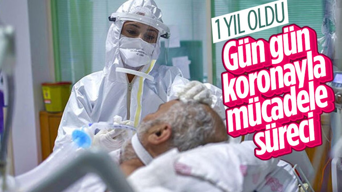 Türkiye'nin koronavirüsle 1 yıllık mücadele süreci
