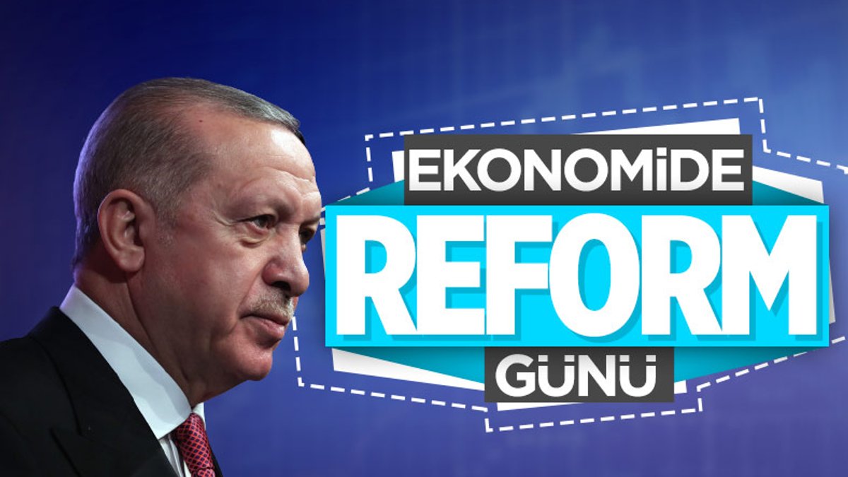 Cumhurbaşkanı Erdoğan, ekonomi reform paketini bugün tanıtacak