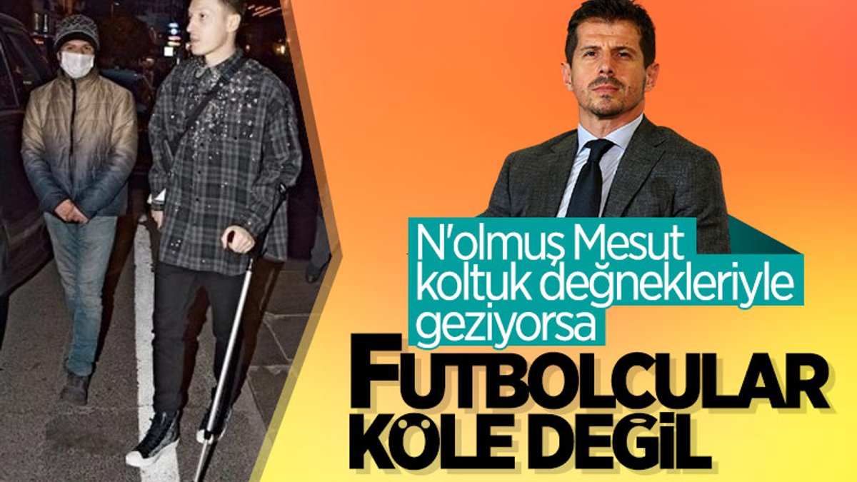 Emre Belözoğlu: Futbolcular köle değil