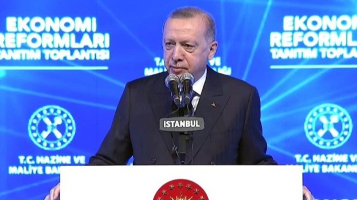 Cumhurbaşkanı Erdoğan: Hedefimiz rekorlar kıran yerli ve milli ekonomi