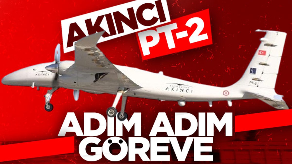 AKINCI PT-2'den başarılı test uçuşu