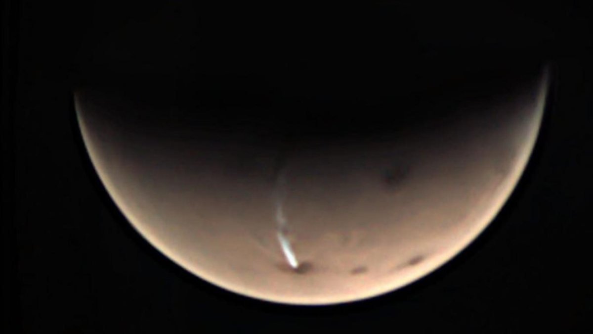 Mars'taki gizemli bulutun sırrı çözüldü