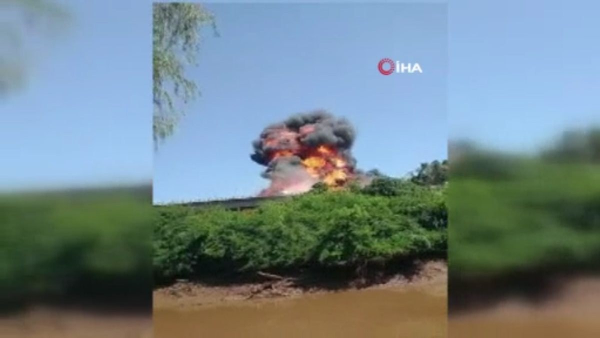 Brezilya'da akaryakıt tankeri patladı: 1 ölü