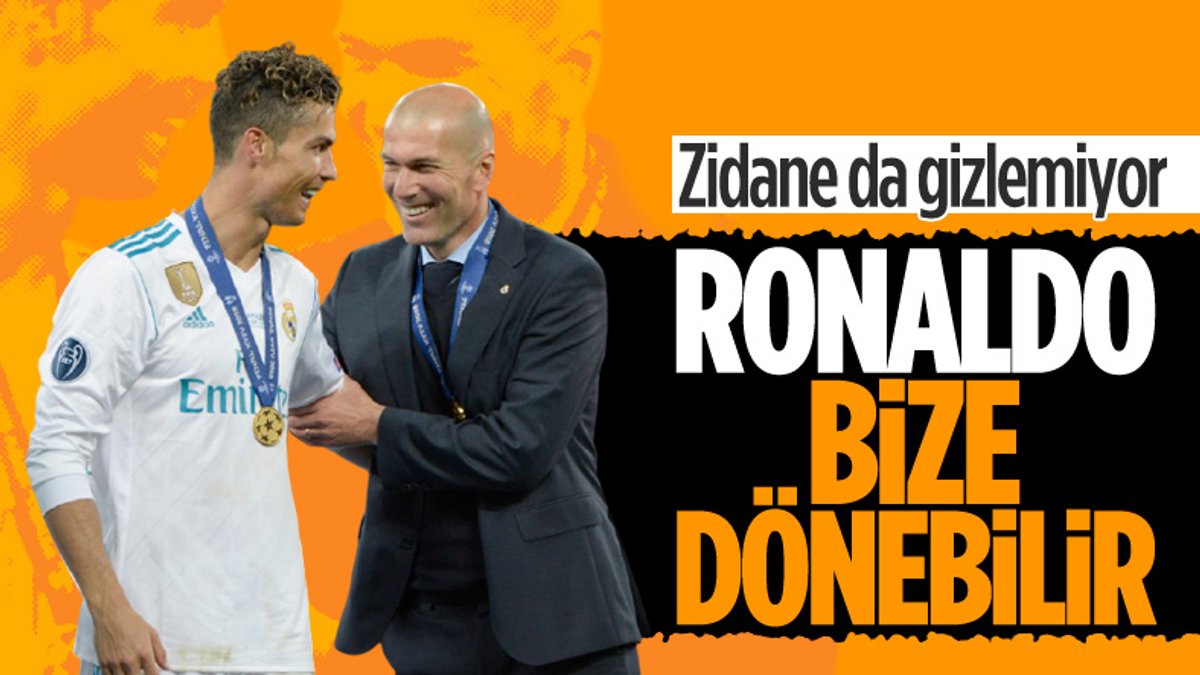 Zidane: Ronaldo, Real Madrid'e dönebilir
