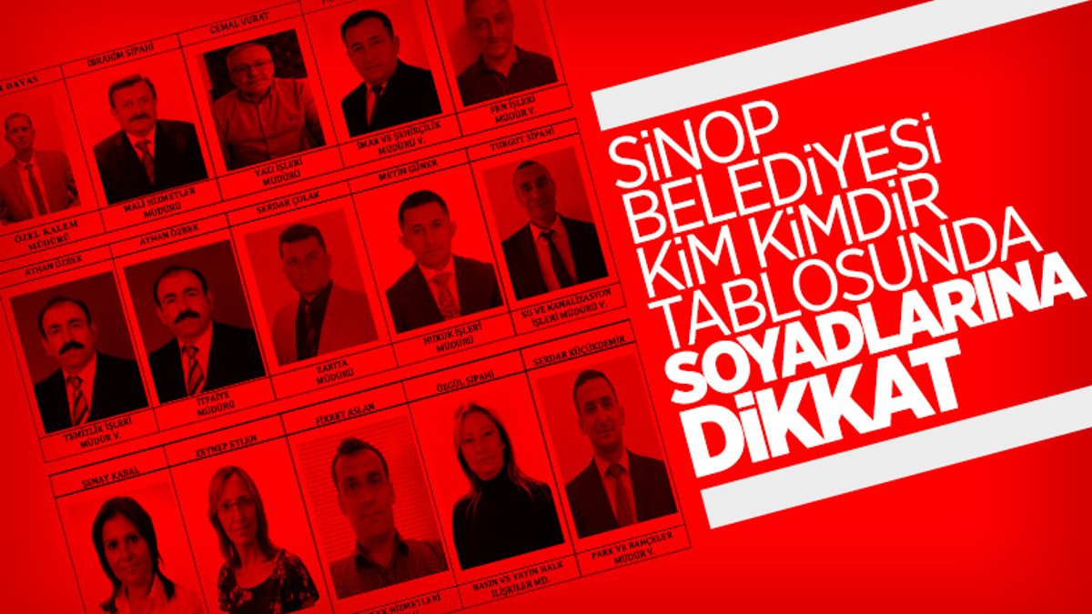 CHP'li Sinop Belediyesi'ndeki akraba atamaları