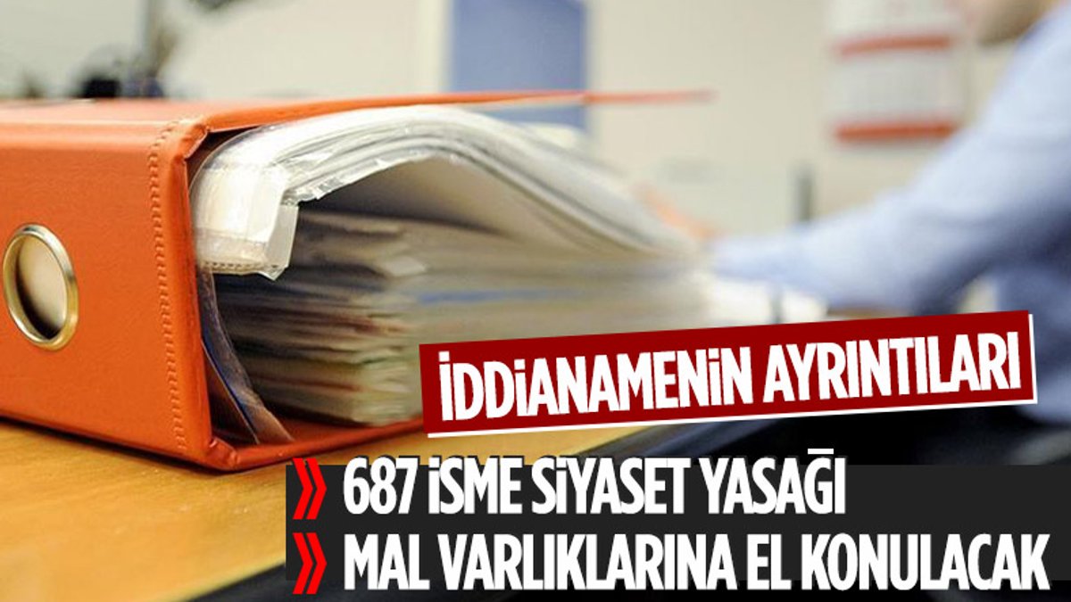 687 HDP'li hakkında siyaset yasağı istendi