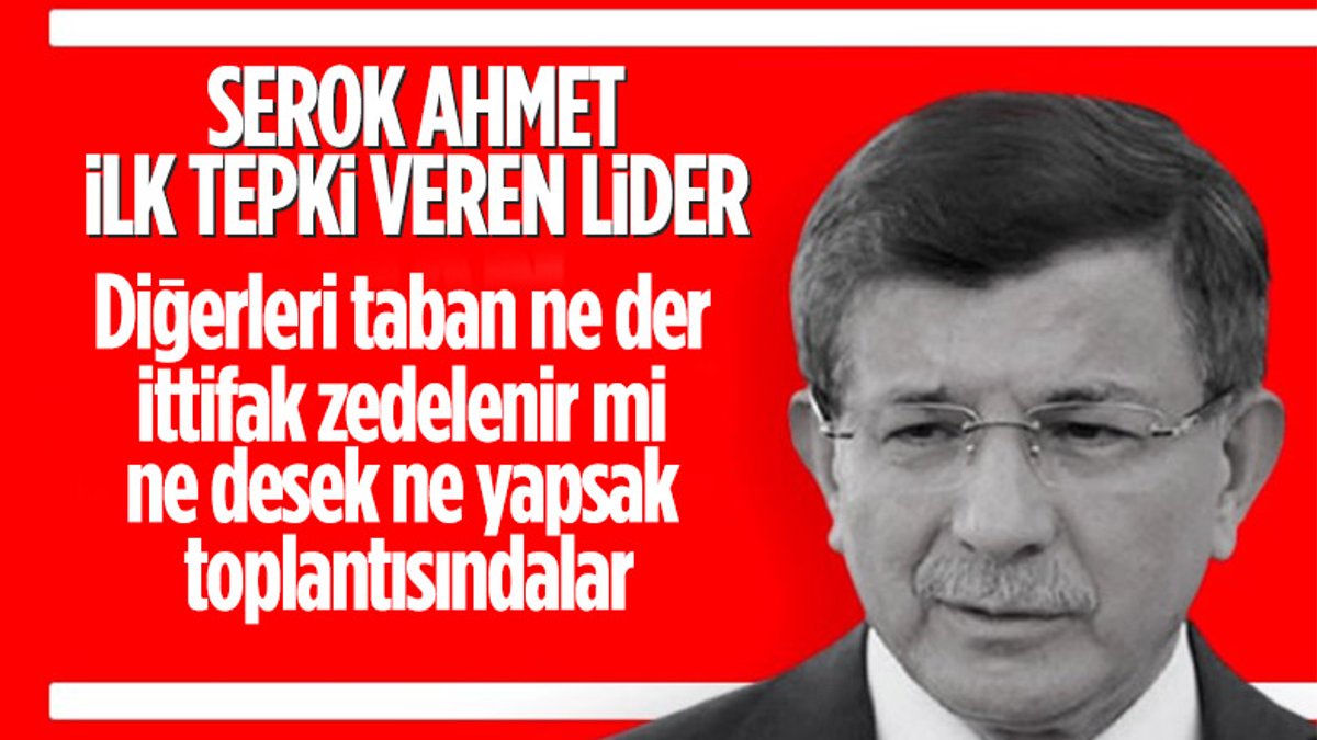 Ahmet Davutoğlu, HDP'nin kapatılmasına karşı çıktı