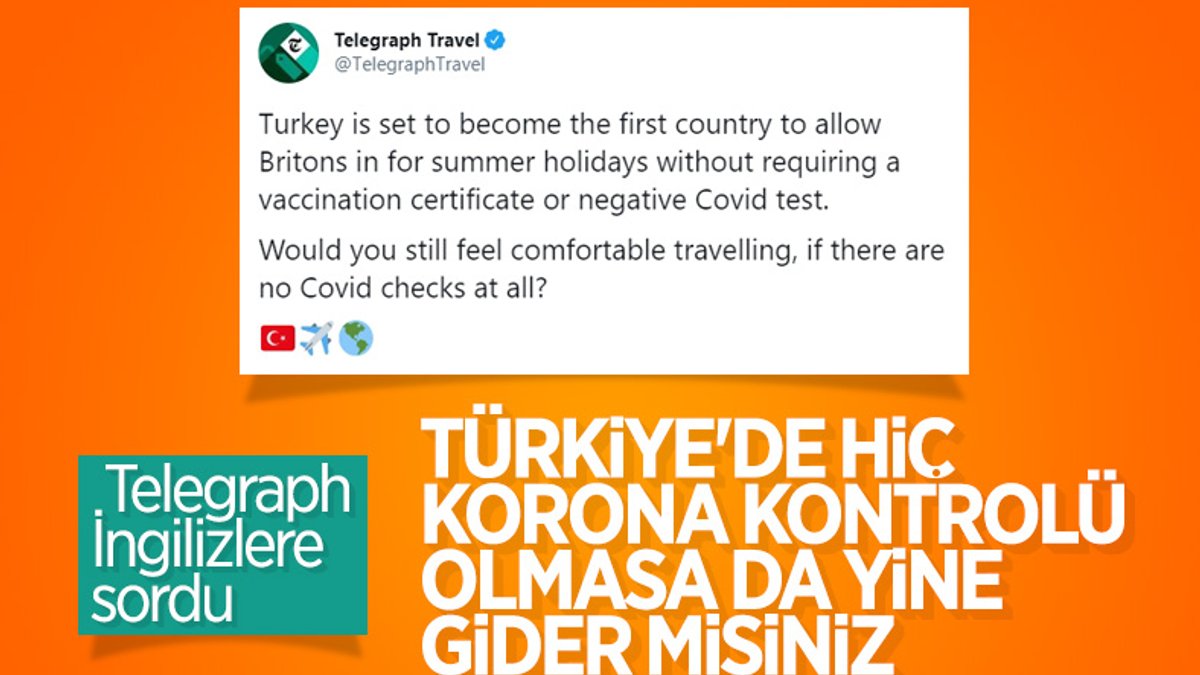 Telegraphtan Türkiyede Tatil Yapmak Ister Misiniz Anketi