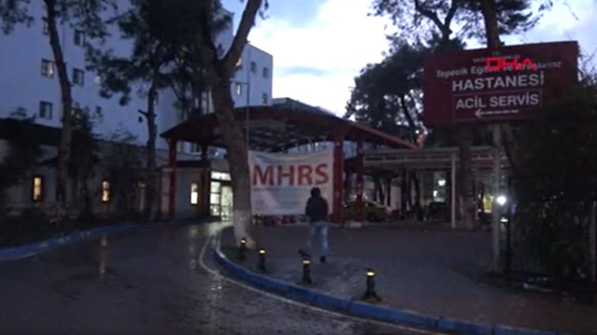 İzmir’de yaralı şahsı hastane önüne bırakıp kaçtılar