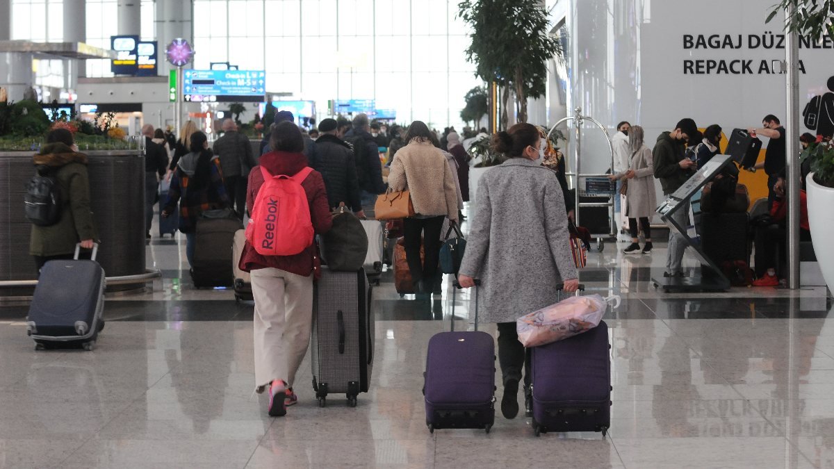 İstanbul Havalimanı'nda pandemi döneminin en yoğun günü