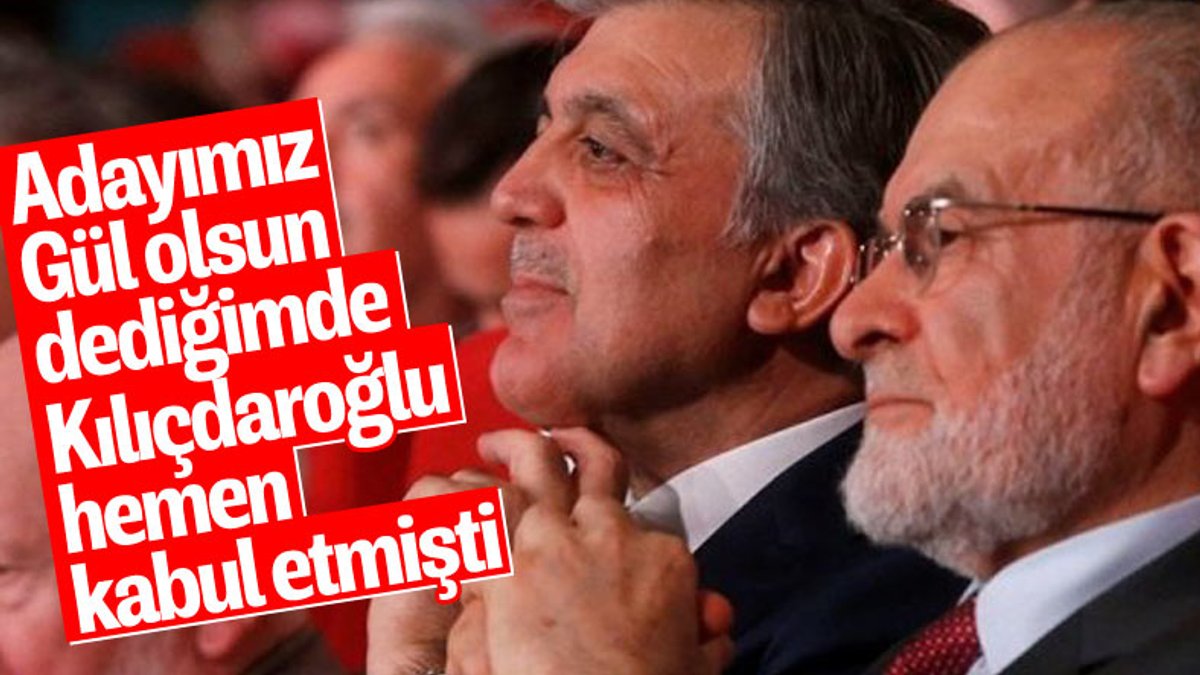 Temel Karamollaoğlu: Abdullah Gül teklifimi, Kılıçdaroğlu hemen kabul etti