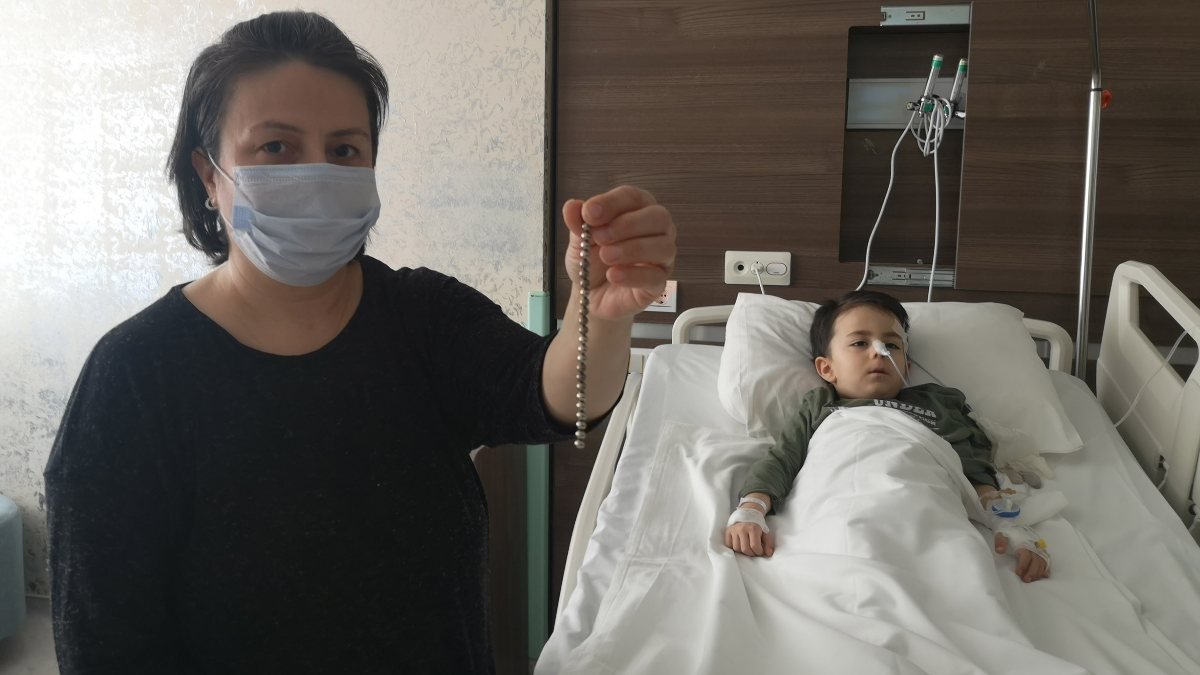 İstanbul'da 4.5 yaşındaki çocuk, 19 adet mıknatıs yuttu
