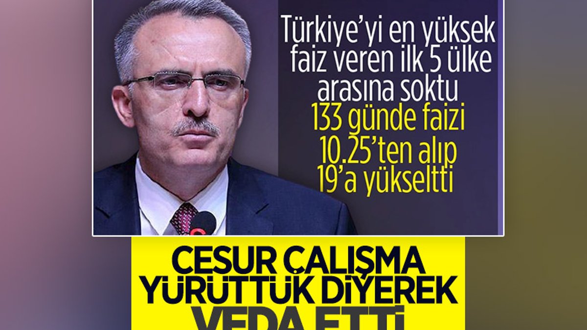 Naci Ağbal: Cesur bir çalışma yürüttük