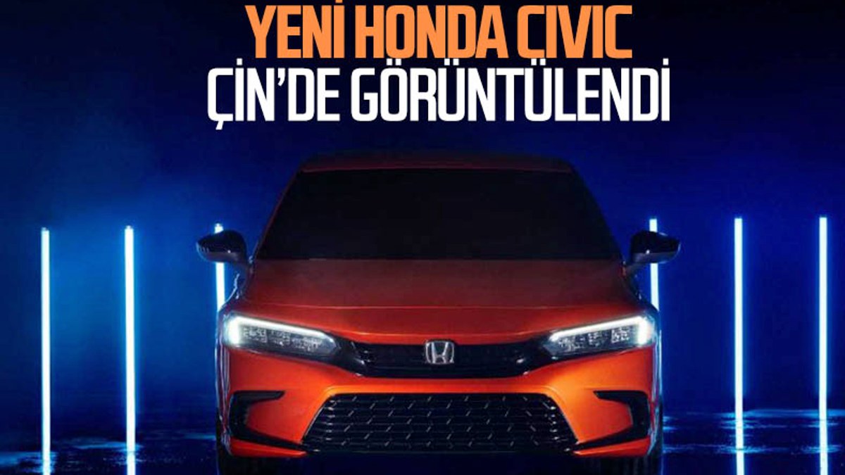 Adım adım yaklaşıyor: Yeni Honda Civic bir kez daha görüntülendi