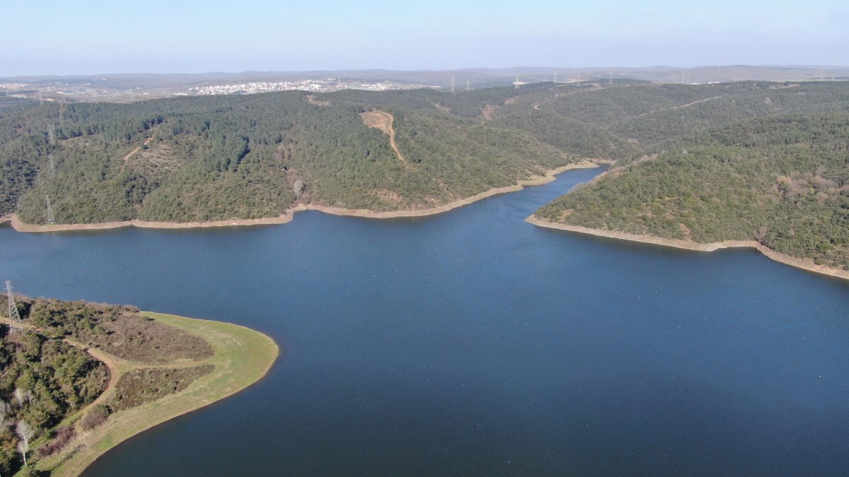 İstanbul'daki barajlarda doluluk oranı yüzde 65’i gördü