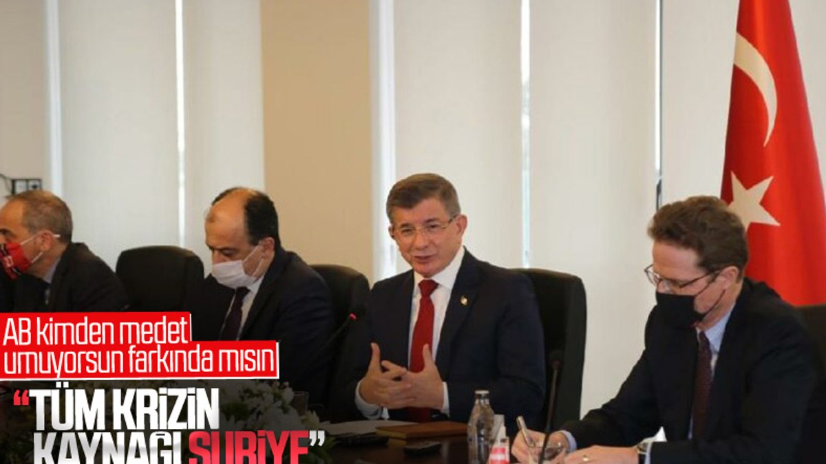 Ahmet Davutoğlu AB ülkelerinin büyükelçileri ile görüştü