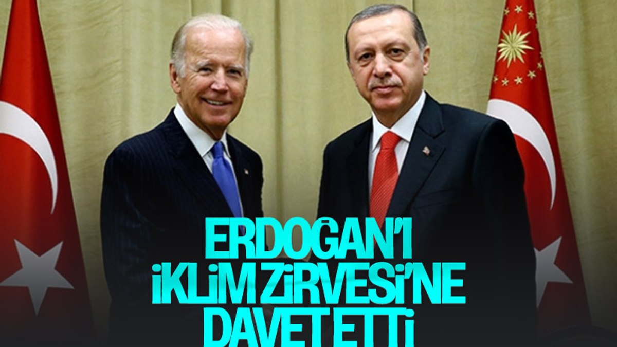 ABD Başkanı Biden, Cumhurbaşkanı Erdoğanı İklim Zirvesine davet etti