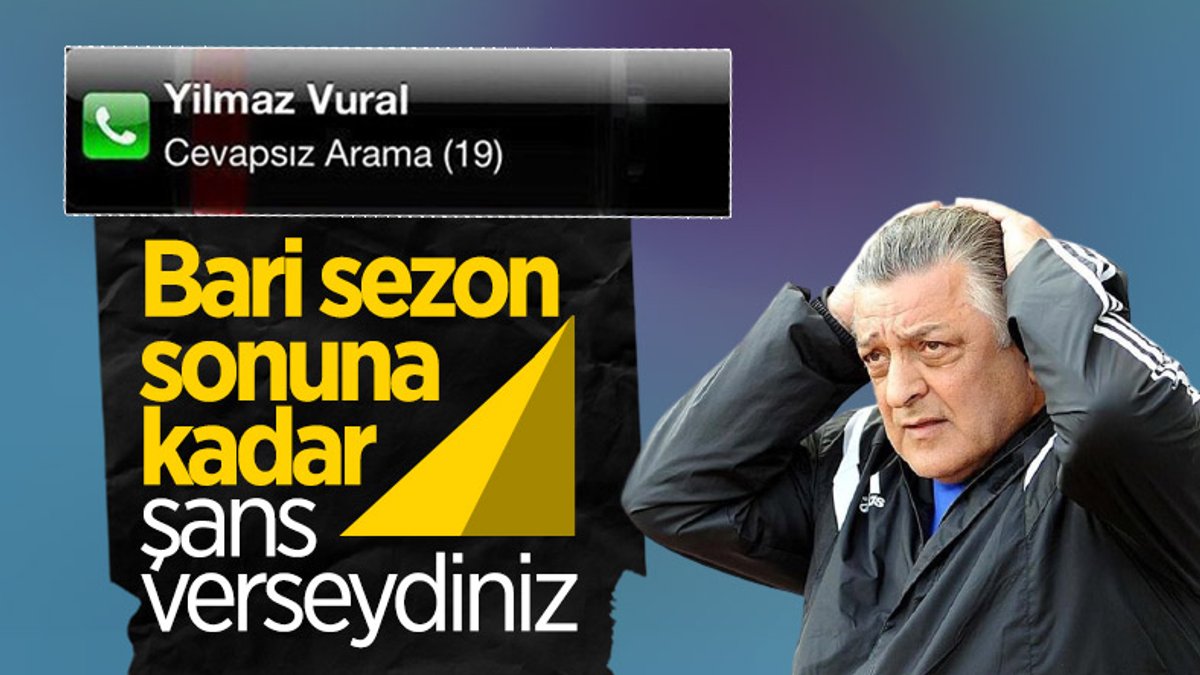 Yılmaz Vural'ın Fenerbahçe beklentisi