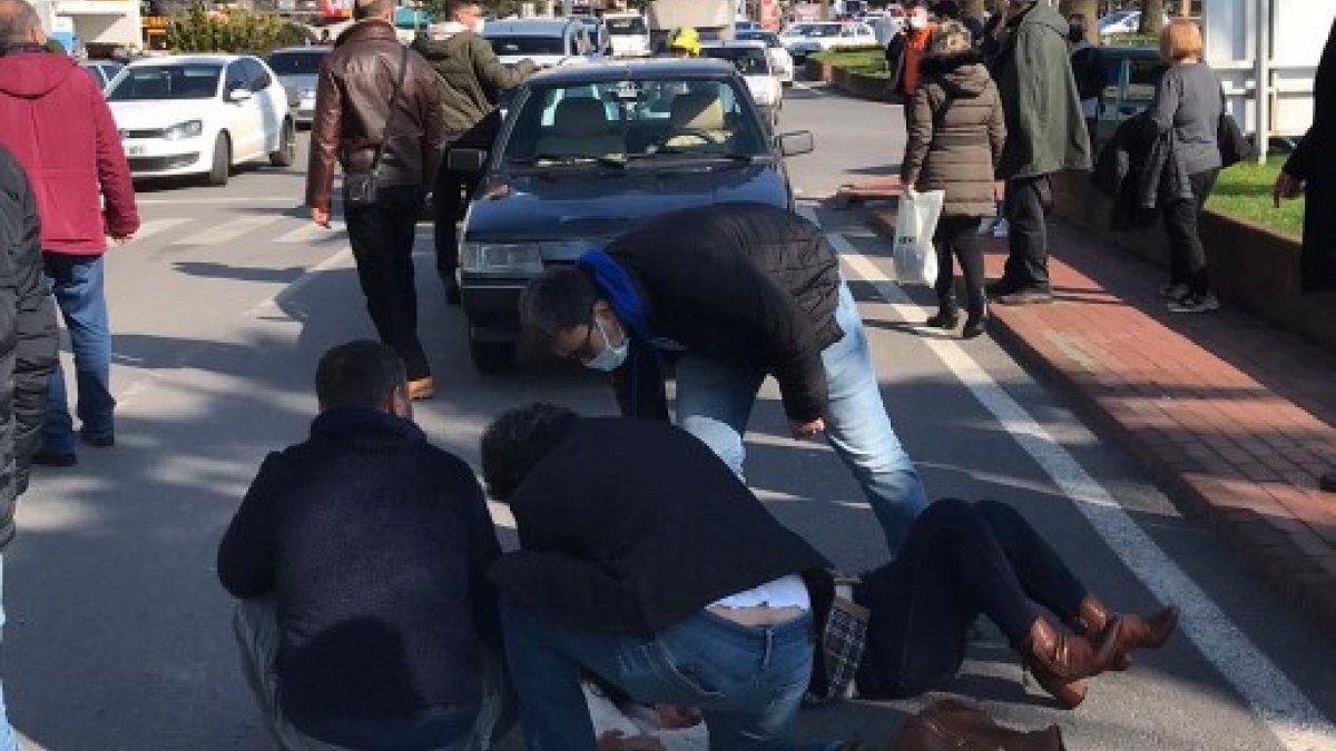 Zonguldak'ta yaya geçidinde otomobilin çarptığı kadın metrelerce sürükledi