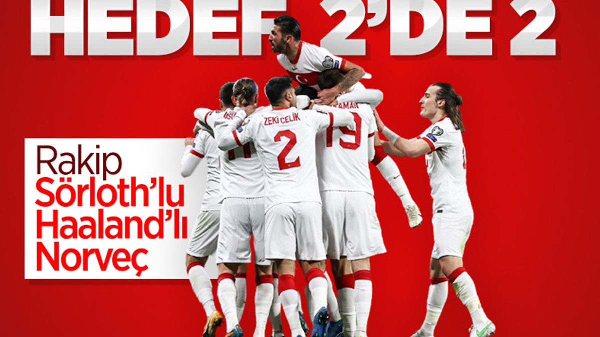 Norveç-Türkiye maçının muhtemel 11'leri