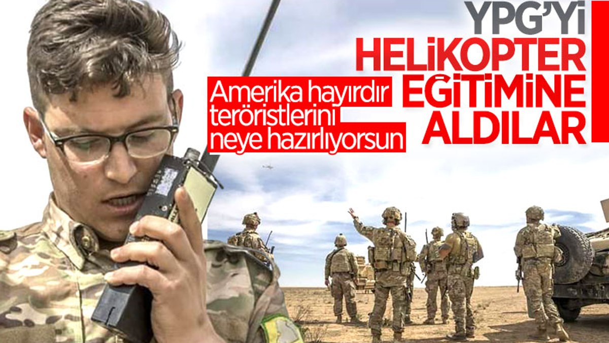 ABDden YPGye helikopter eğitimi