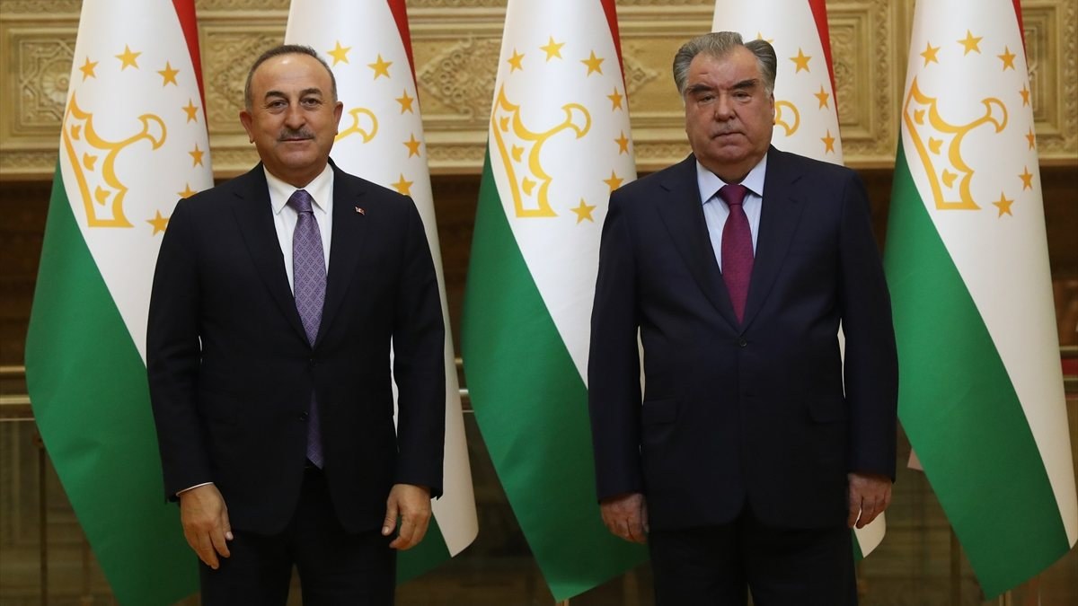 Mevlüt Çavuşoğlu'nun Tacikistan temasları
