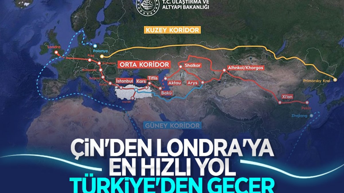 Türkiye Orta Koridor'da kilit ülke haline geldi