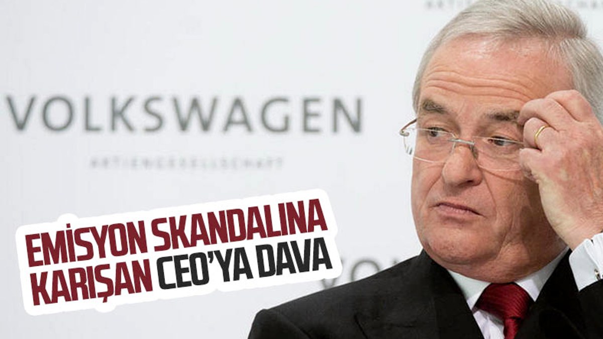 Volkswagen, emisyon skandalına sebep olan CEO'ya dava açıyor