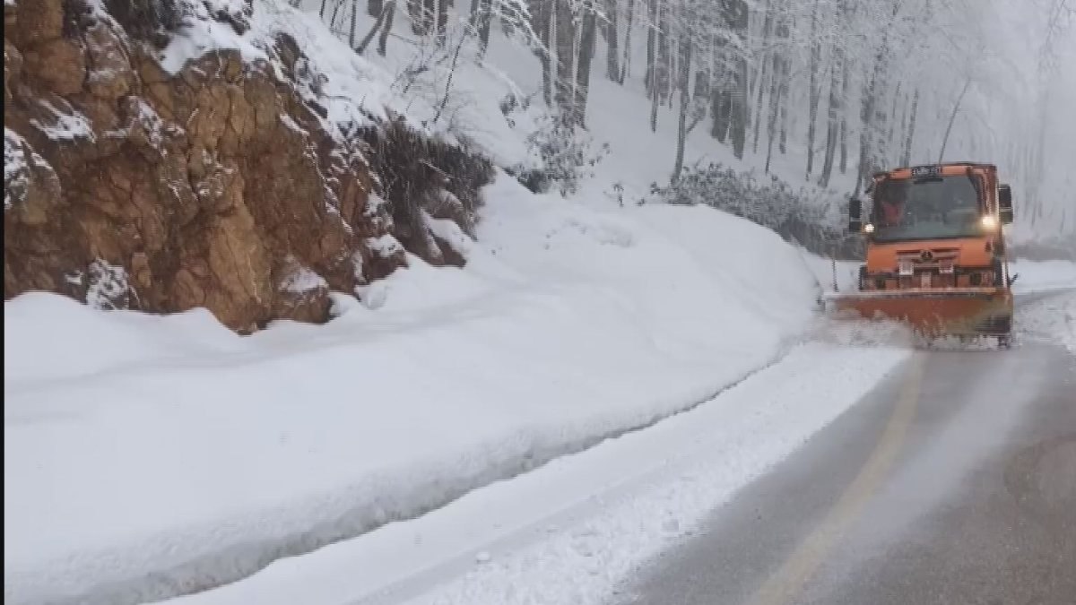 Kartepe beyaza büründü