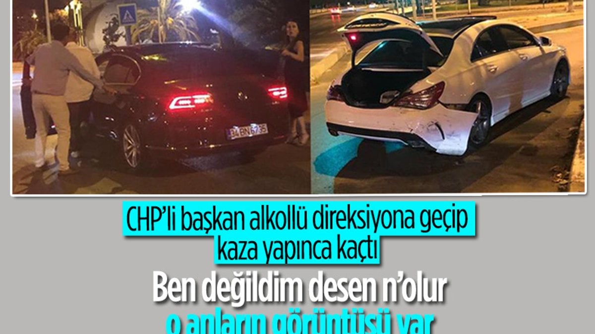 CHP'li belediye başkanı Ali Kılıç, alkollü araç kullanırken kaza yaptı