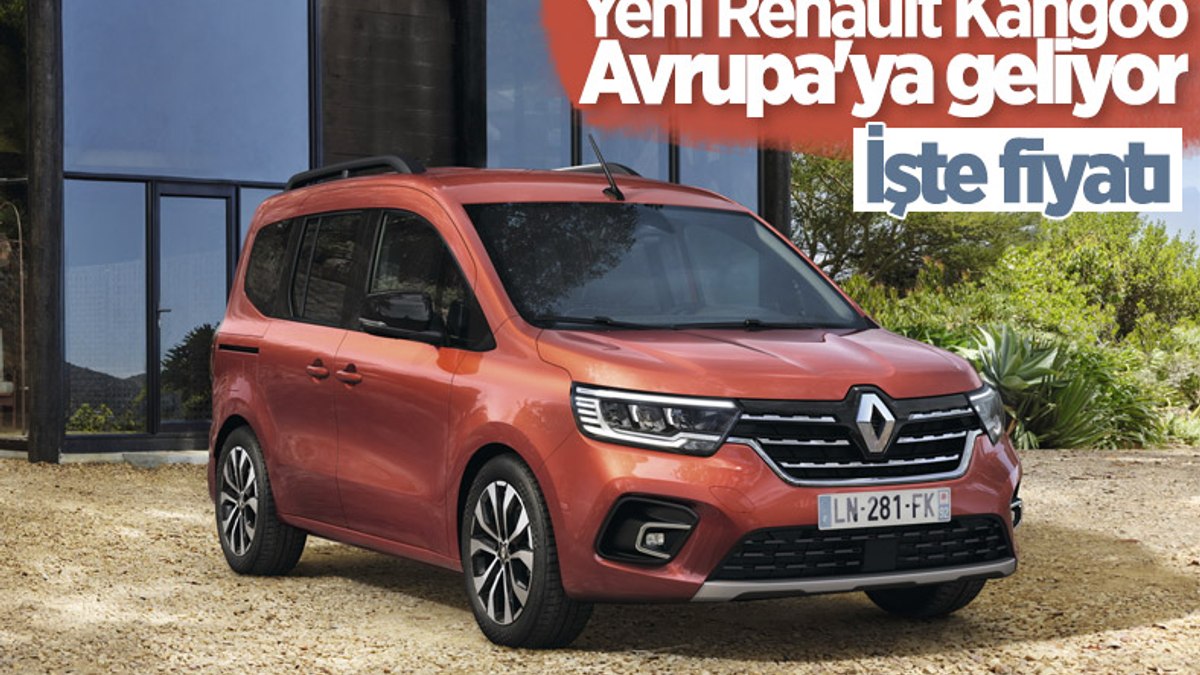 Yeni Renault Kangoo Avrupa fiyatı belli oldu