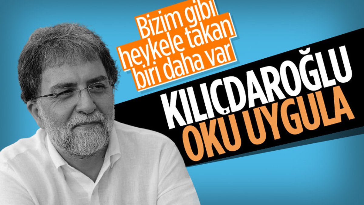 Ahmet Hakan'dan CHP'ye heykel tavsiyesi