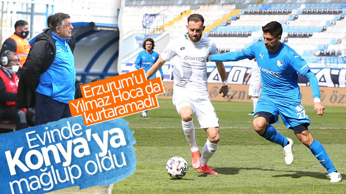 Konyaspor deplasmanda Erzurumspor'u yendi