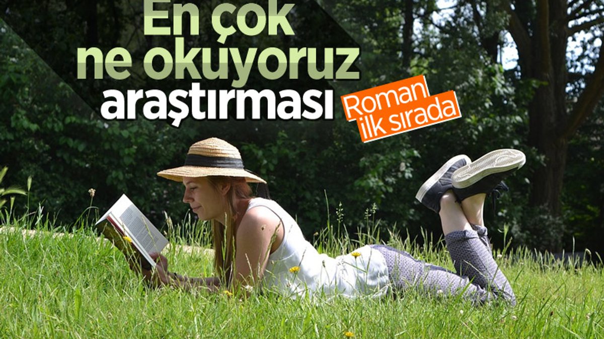 Türkiye'de en çok roman okunuyor