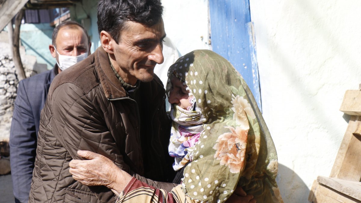 Erzurum’da evi terk eden kişi, video sayesinde bulundu