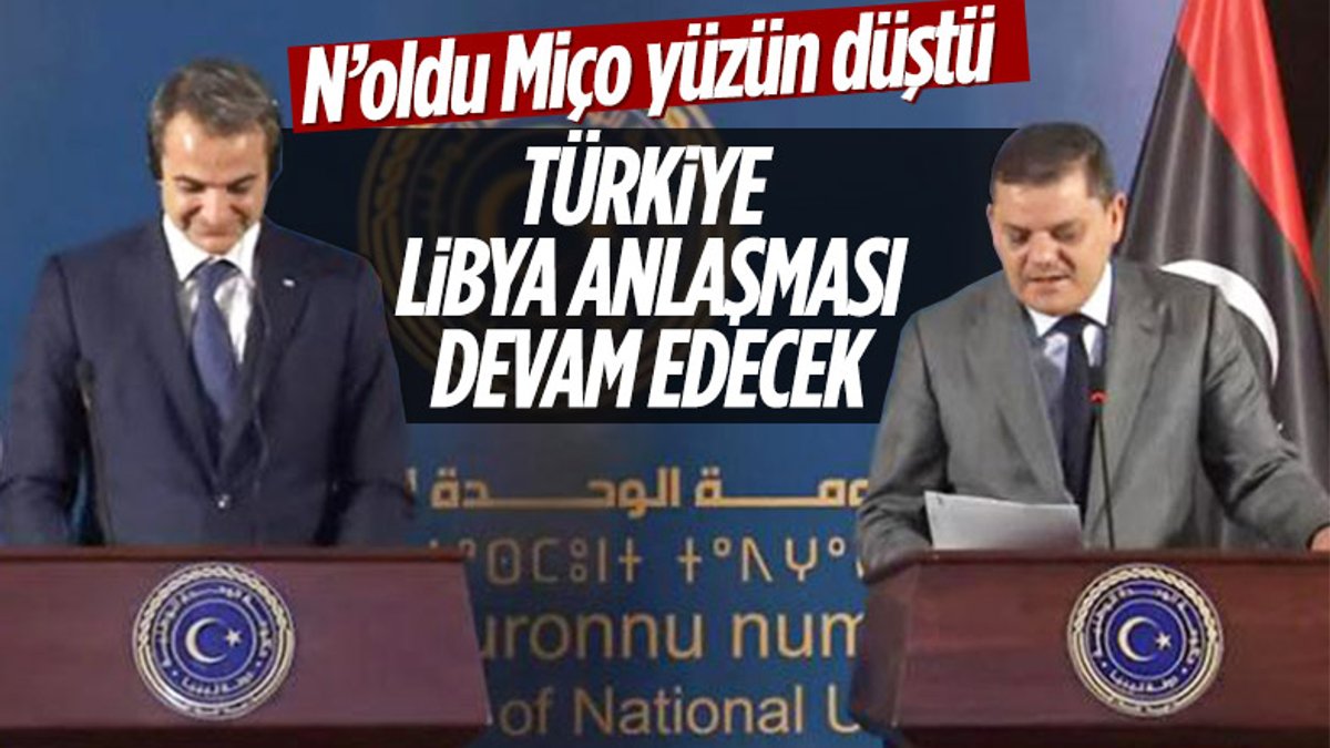 Libya Başbakanı Dibeybe'den Miçotakis'i üzen Türkiye açıklaması