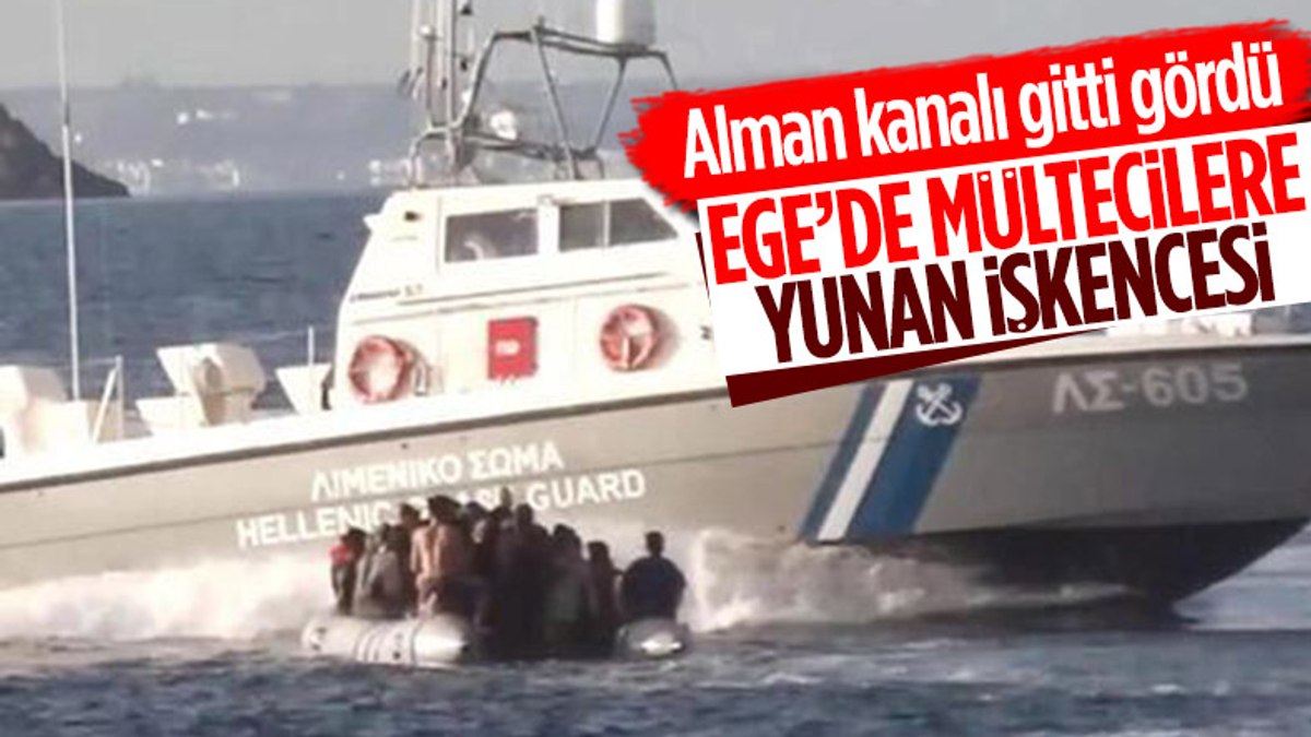 Alman kanalı ZDF, Yunanistanın mültecilere yaptığı zulmü görüntüledi