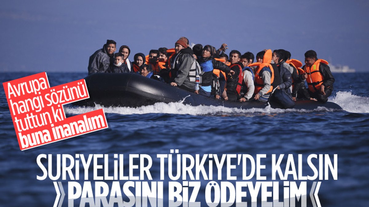 AB'den göç dalgasını önlemek için Türkiye'ye yeniden para teklifi geldi
