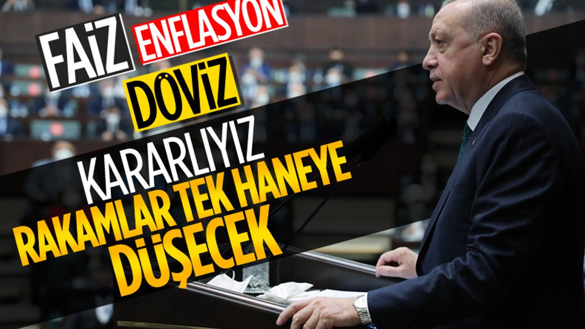 Cumhurbaşkanı Erdoğan: Enflasyonu tekrar tek haneye indirmekte kararlıyız