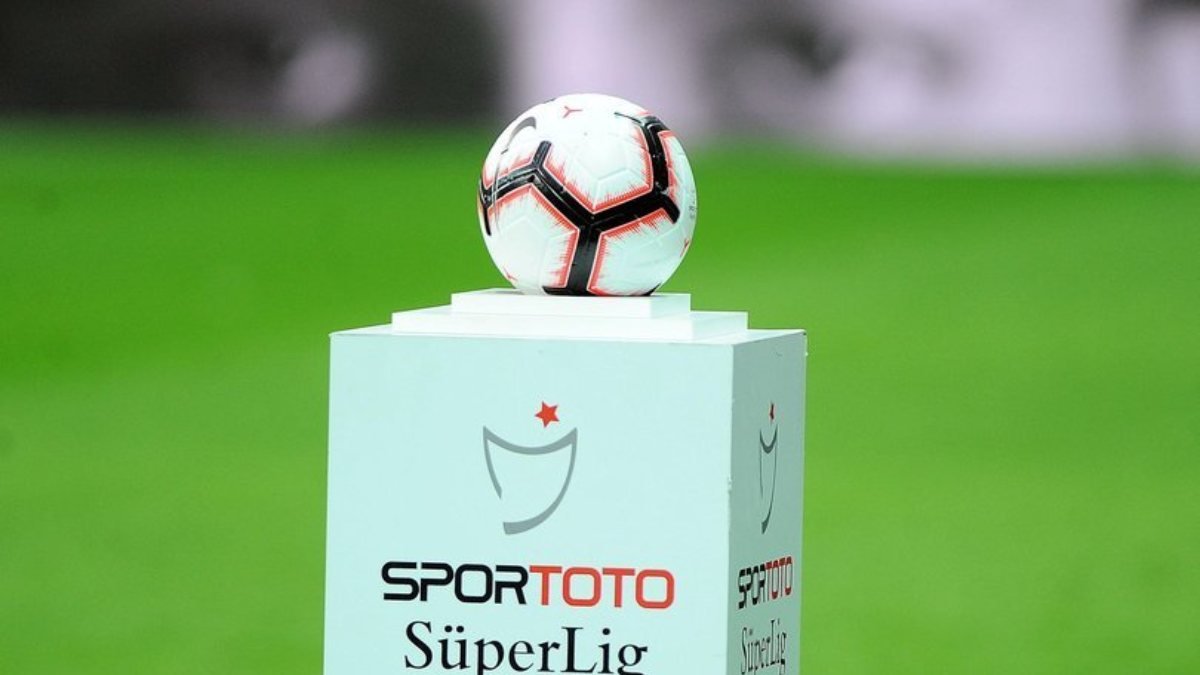 TFF, Süper Lig'in 5 haftalık programını açıkladı