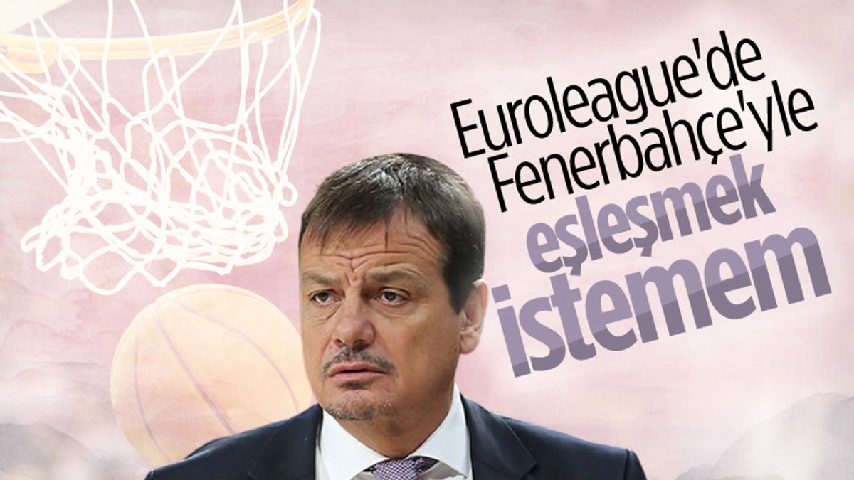Ergin Ataman: Fenerbahçe ile eşleşmek istemem