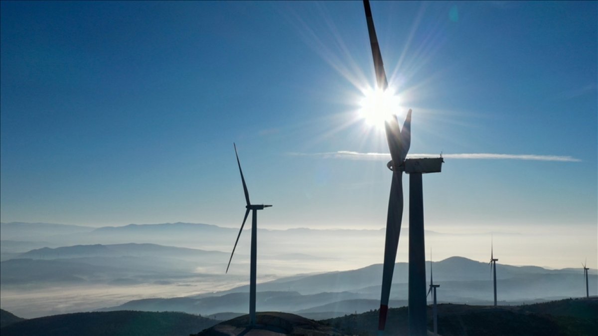 Türkiye yenilenebilir enerji kapasitesinde dünyada 12'nci sırada
