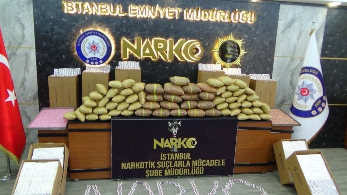 İstanbul'da son 3 ayda, 1,5 tondan fazla uyuşturucu ele geçirildi