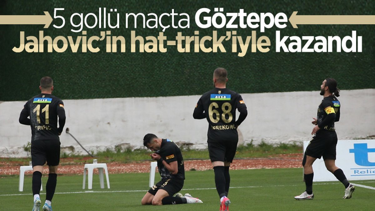 Göztepe, deplasmanda Hatayspor'u 3-2 mağlup etti
