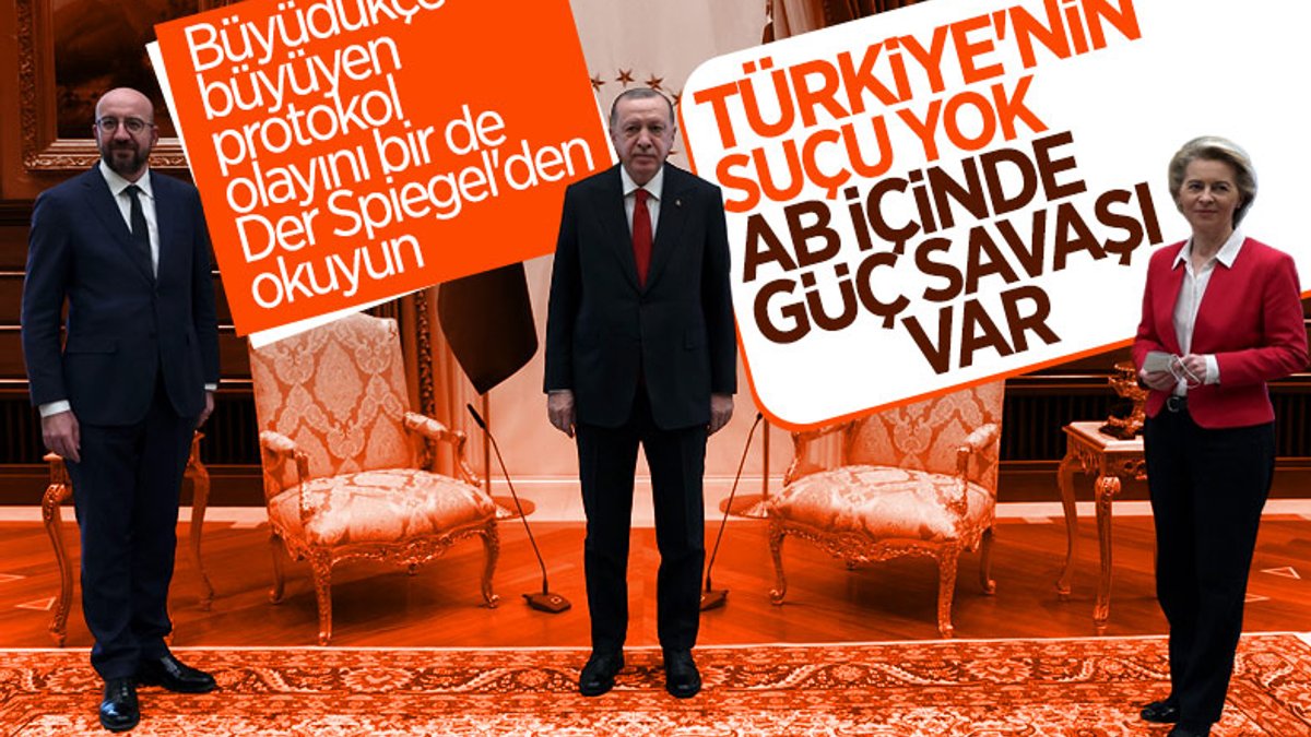 Der Spiegel protokol krizini yazdı: Türkiye'nin suçu yok