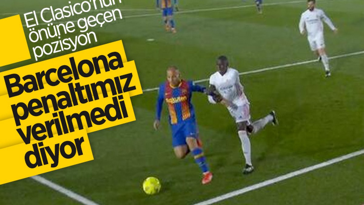 Barcelona'dan penaltı isyanı