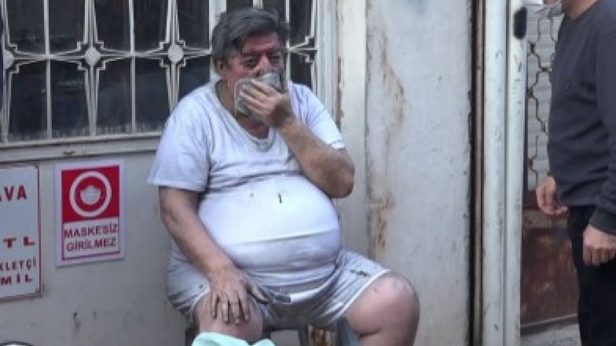 Antalya'da patates kızartmak isteyen yaşlı adam ölümden döndü